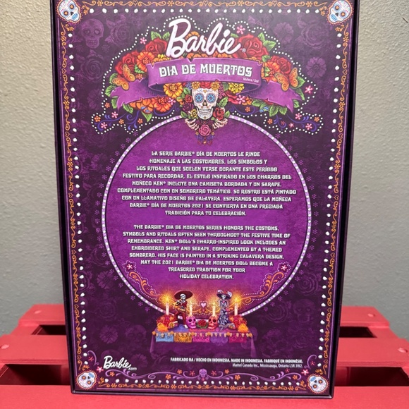 2021 Barbie Dia De Los Muertos 1st Ken Doll by Javier Meabe Mattel Collection - Picture 9 of 12
